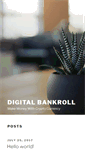 Mobile Screenshot of digitalbankroll.com